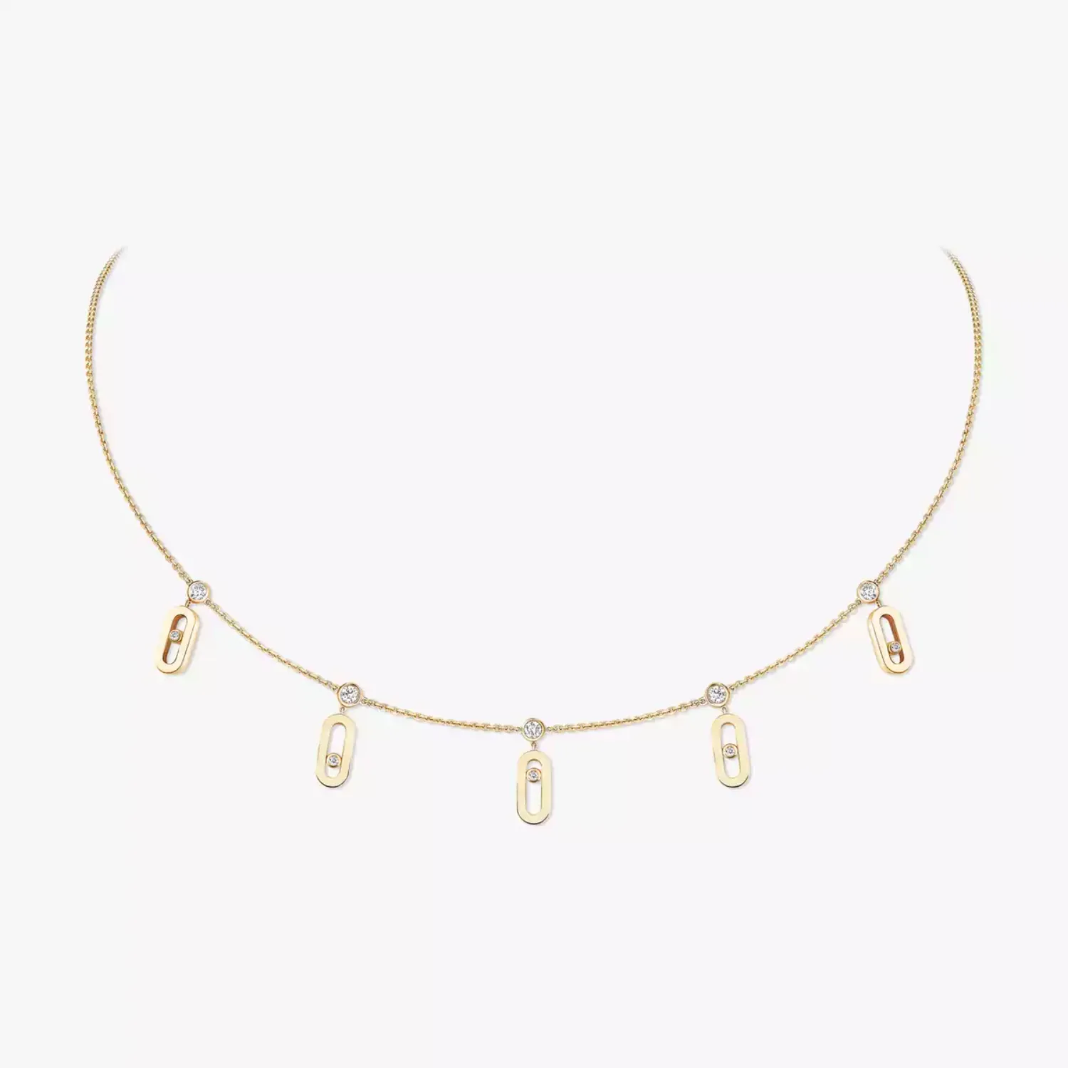 Collier Choker Messika pampille Move Uno